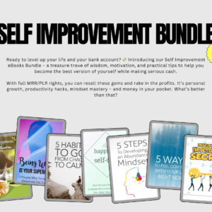 750 Self-Improvement eBooks Mega Bundle (Resell Rights Included)