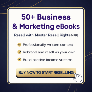 50+ Business & Marketing eBooks Mega Bundle (MRR Included)