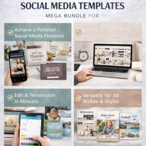 3500+ Canva-Editable Social Media Templates (Mega Bundle)