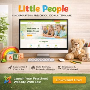 Little People – Kindergarten & Preschool Joomla Template